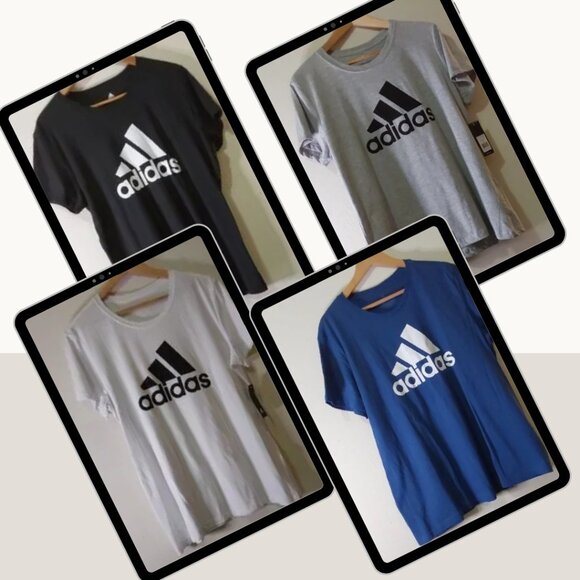 Four Adidas Tees - Picture 1 of 5